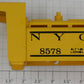 Lionel 8578-100 NYC Yellow Ballast Tamper Body