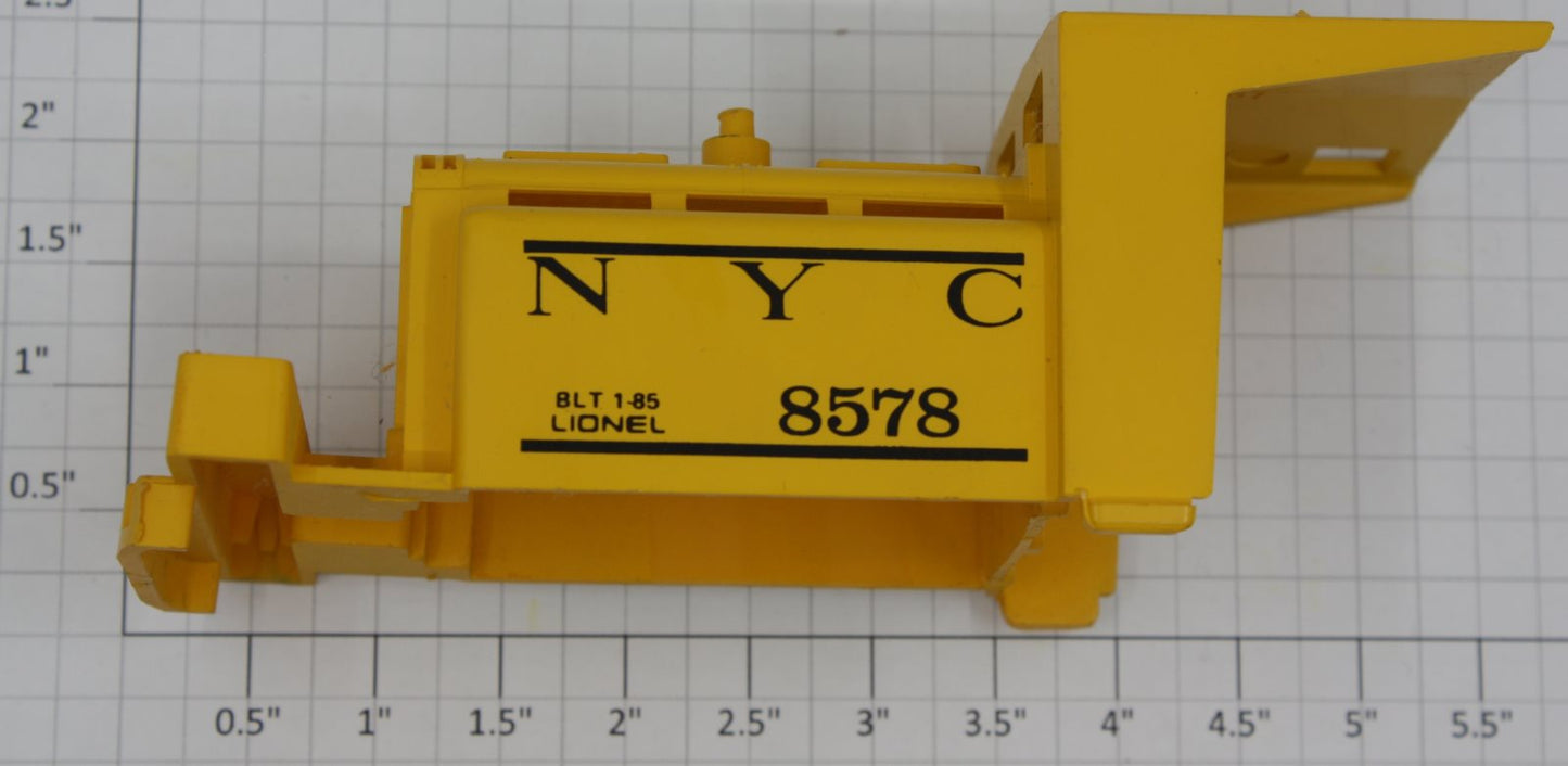 Lionel 8578-100 NYC Yellow Ballast Tamper Body
