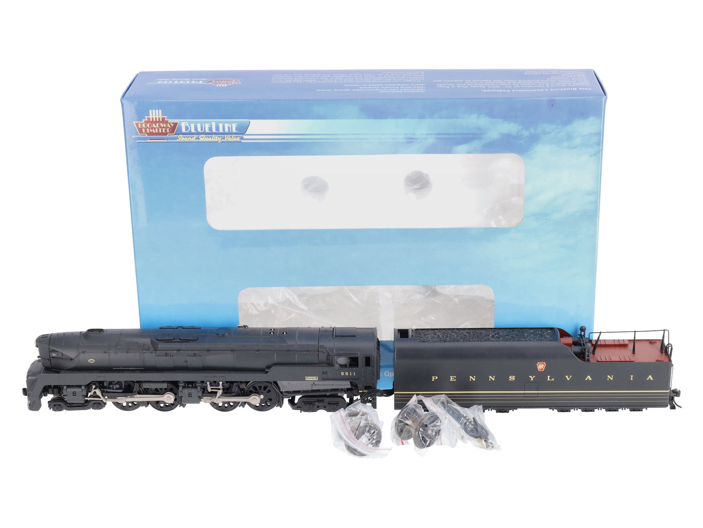 Broadway Limited 5142 HO Pennsylvania PRR T1 Duplex 4-4-4-4 with Sound #5511