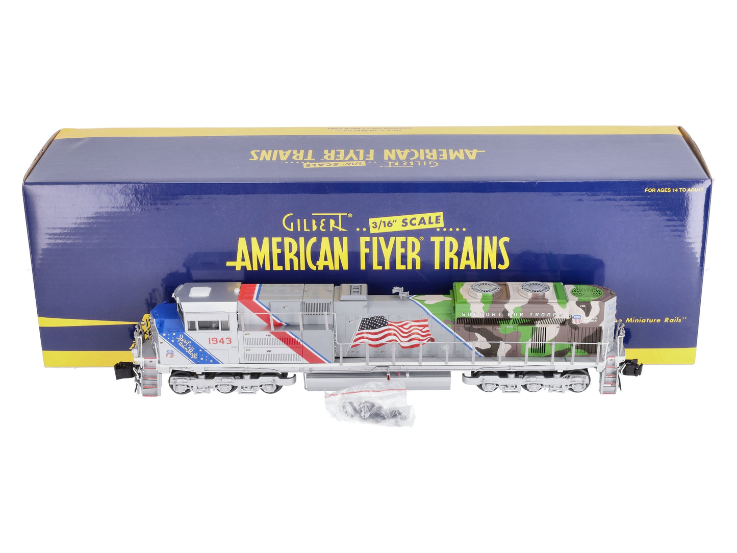 American Flyer 1921130 S Union Pacific Legacy SD70ACE Diesel Locomotive #1943