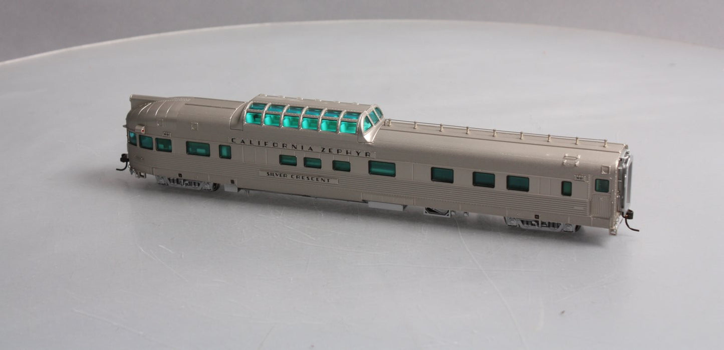 Broadway Limited 534 HO WP 'Silver Crescent' Vista Dome Lounge/Observation #881
