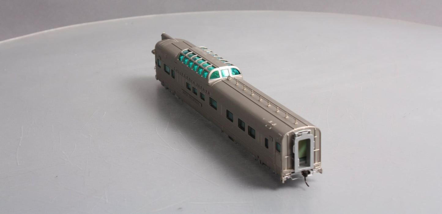 Broadway Limited 534 HO WP 'Silver Crescent' Vista Dome Lounge/Observation #881