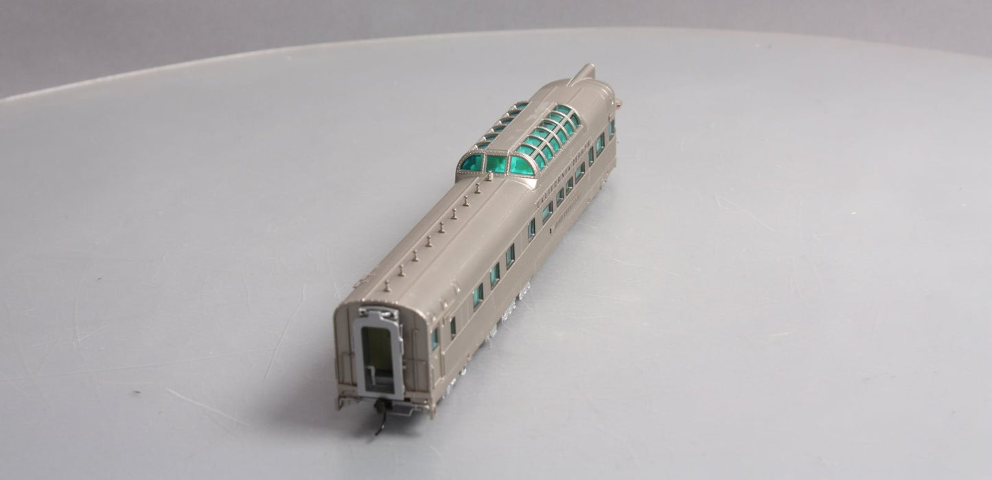 Broadway Limited 534 HO WP 'Silver Crescent' Vista Dome Lounge/Observation #881