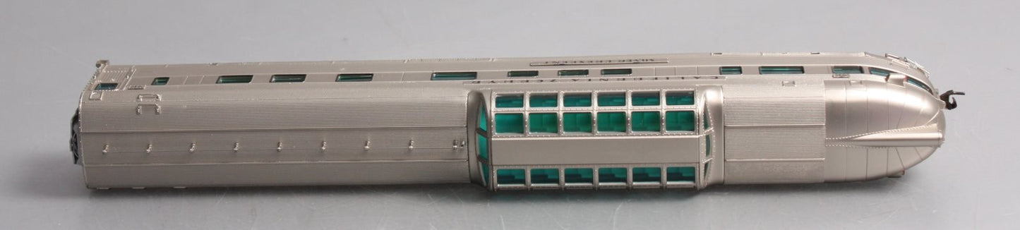 Broadway Limited 534 HO WP 'Silver Crescent' Vista Dome Lounge/Observation #881