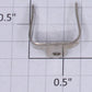 American Flyer 4000-4 Nickel Wide Gauge Ornamental Bell Bracket