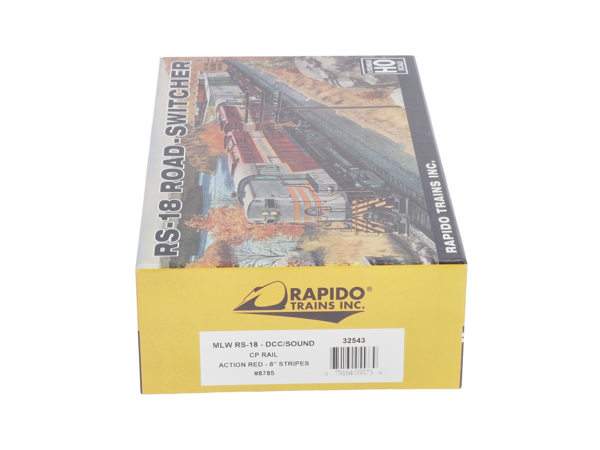 Rapido Trains 32543 HO CP Rail MLW Powered RS-18 Diesel #8785 w/ DCC & Snd