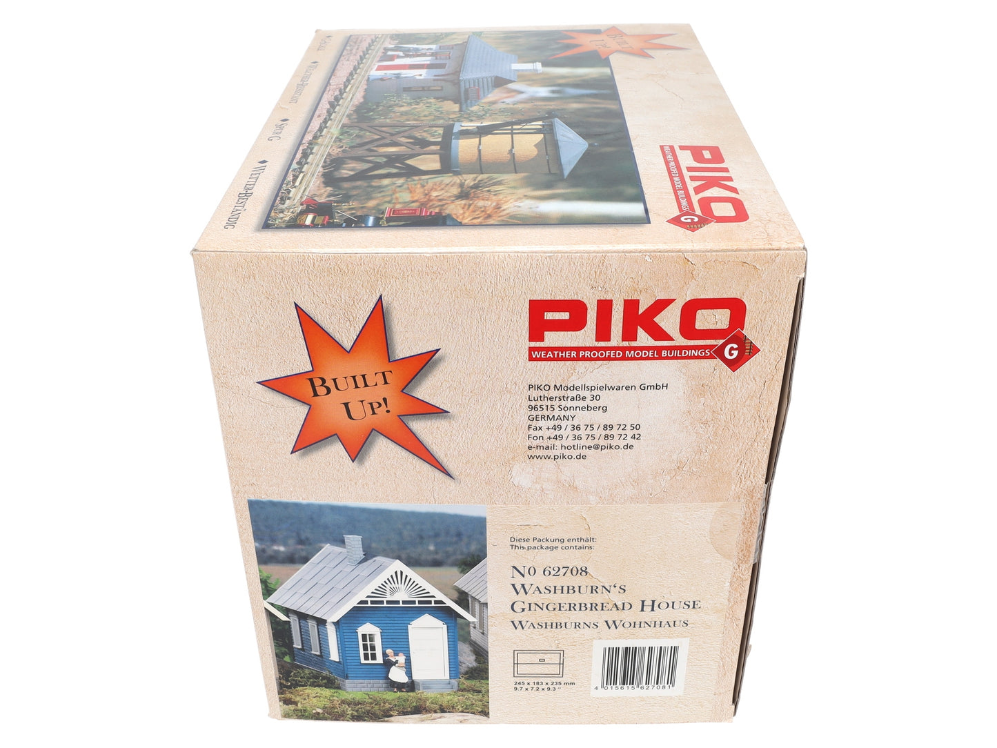 Piko 62708 G Washburn's Gingerbread House Built-Up