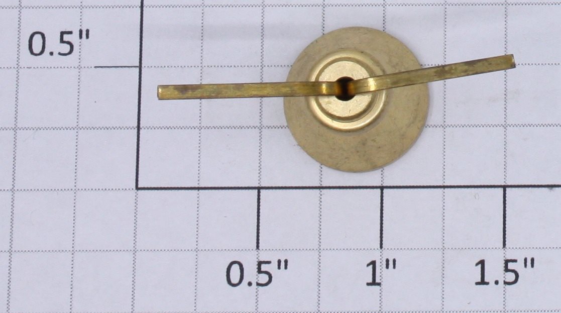 Gilbert 1931-92 Brass Bell with Yoke for Hudson Erector Locomotive