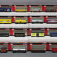 Model Power 99653 HO Freight Car Assortment with Knuckle Couplers (Pack of 24)