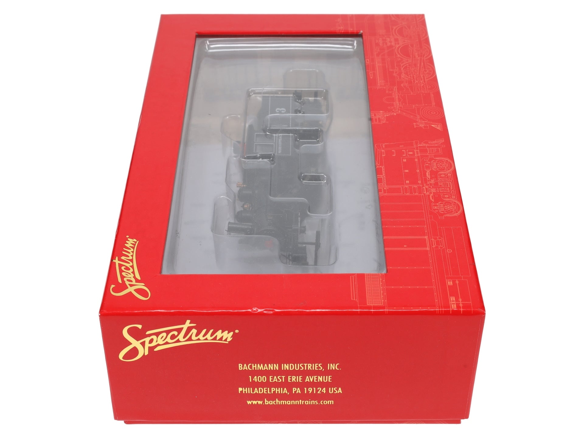 Bachmann 80601 HO Moore Keppel & Co 50-ton Two-Truck Climax #3