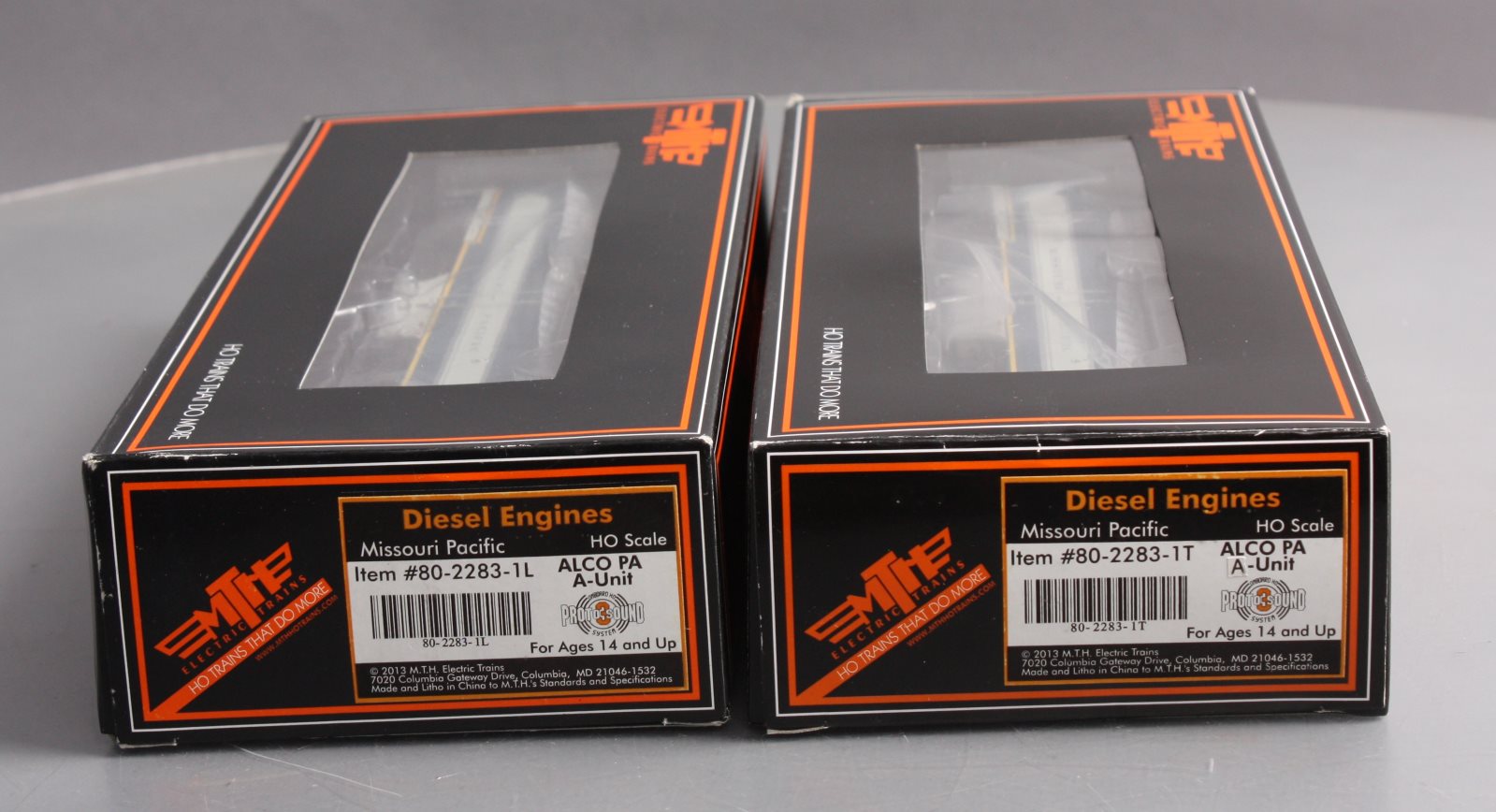 MTH 80-2283-1 HO MP Alco PA AA Diesel Locomotive Set w/PS 3.0 (Set of 2)