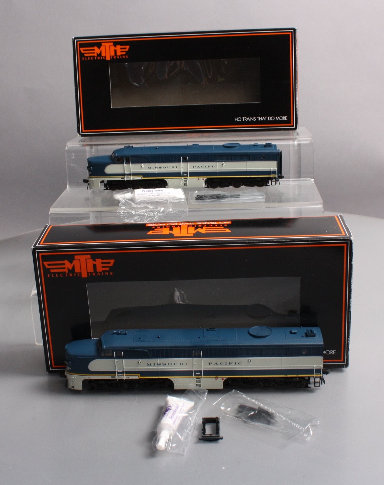 MTH 80-2283-1 HO MP Alco PA AA Diesel Locomotive Set w/PS 3.0 (Set of 2)