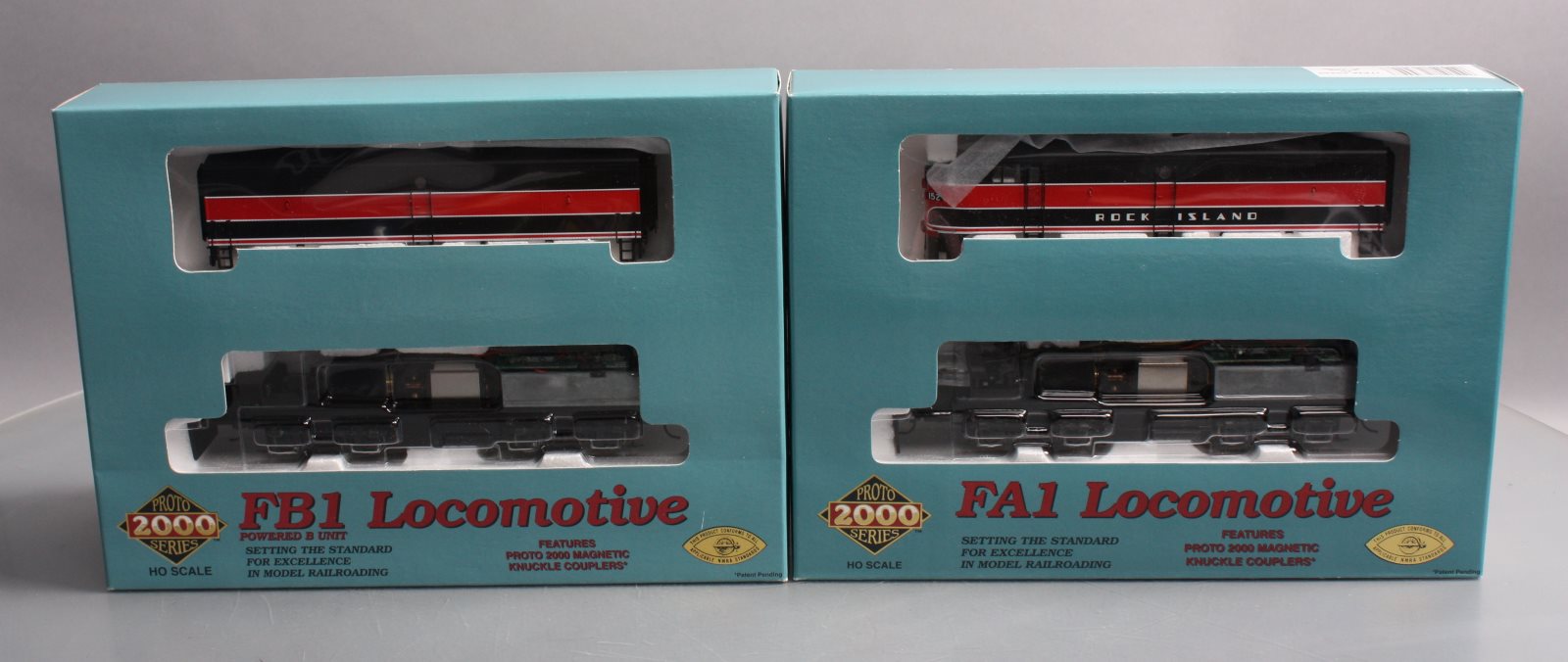 Proto 2000 23449 HO Scale Rock Island FA1 RI Diesel Locomotives A-152 & B-152B