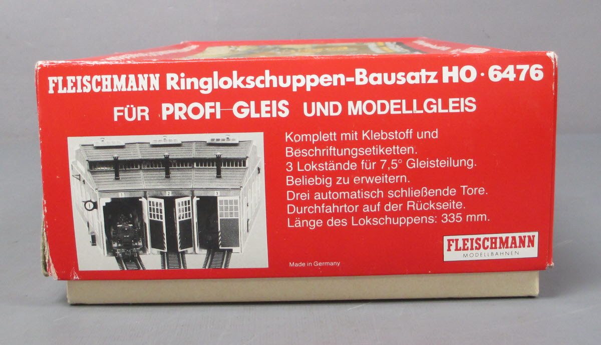 Fleischmann 6476 HO Scale Roundhouse Locomotive Shed Kit