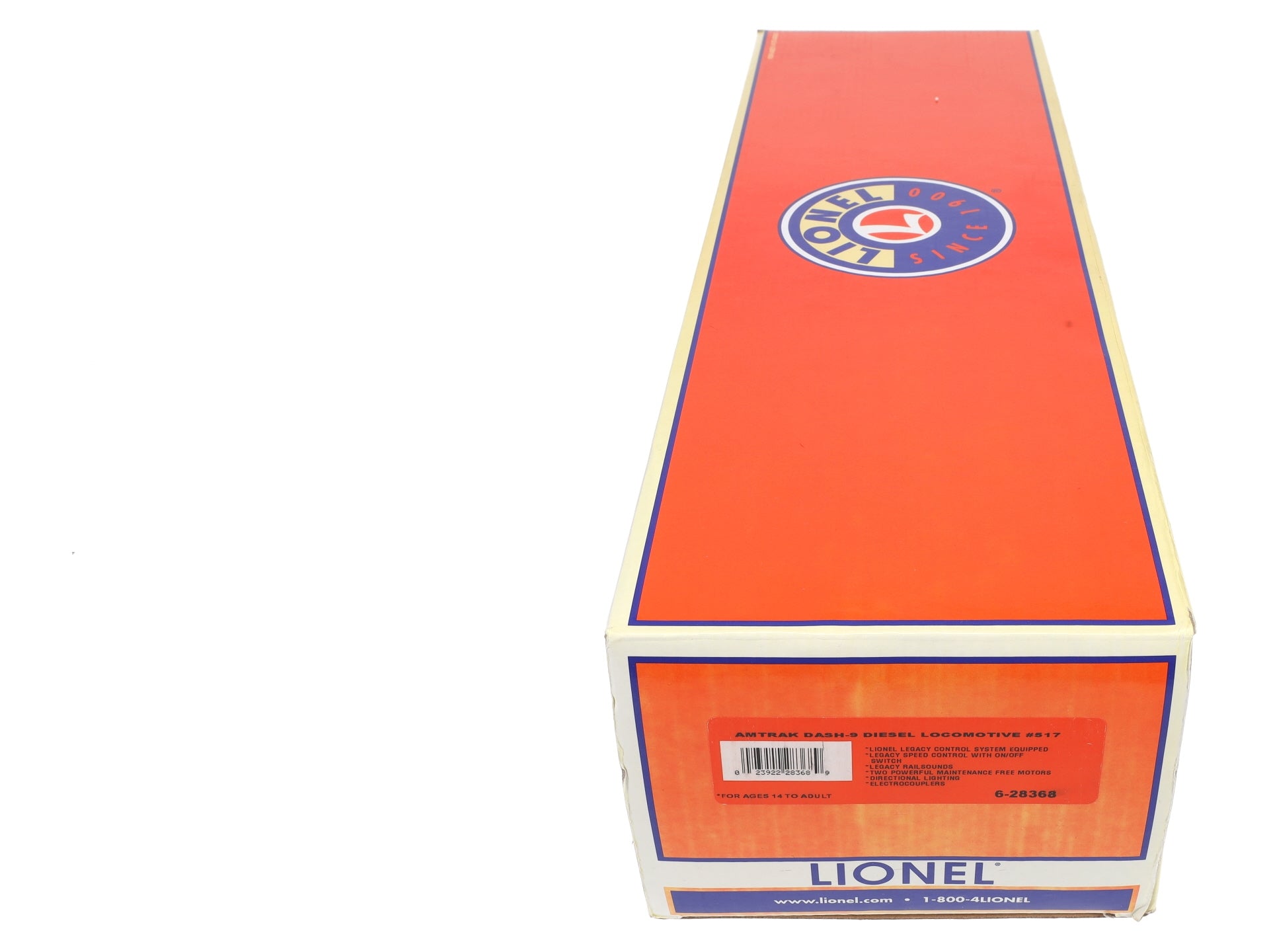 Lionel 6-28368 O Gauge Amtrak Legacy Dash 9 Diesel Locomotive #517