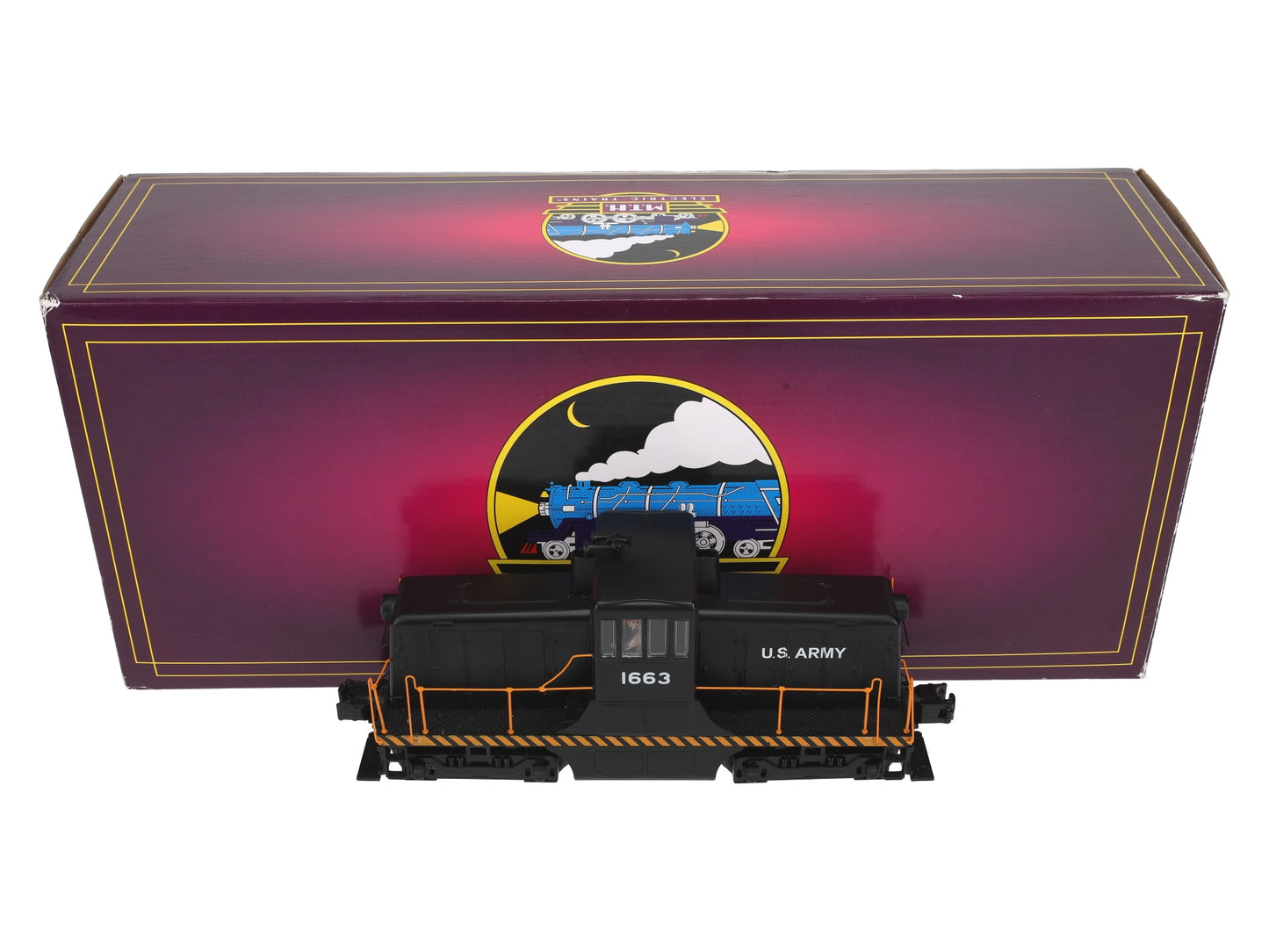 MTH 20-20874-1 O U.S. Army 44 Ton Phase 3 Diesel Engine #1663 w/PS3