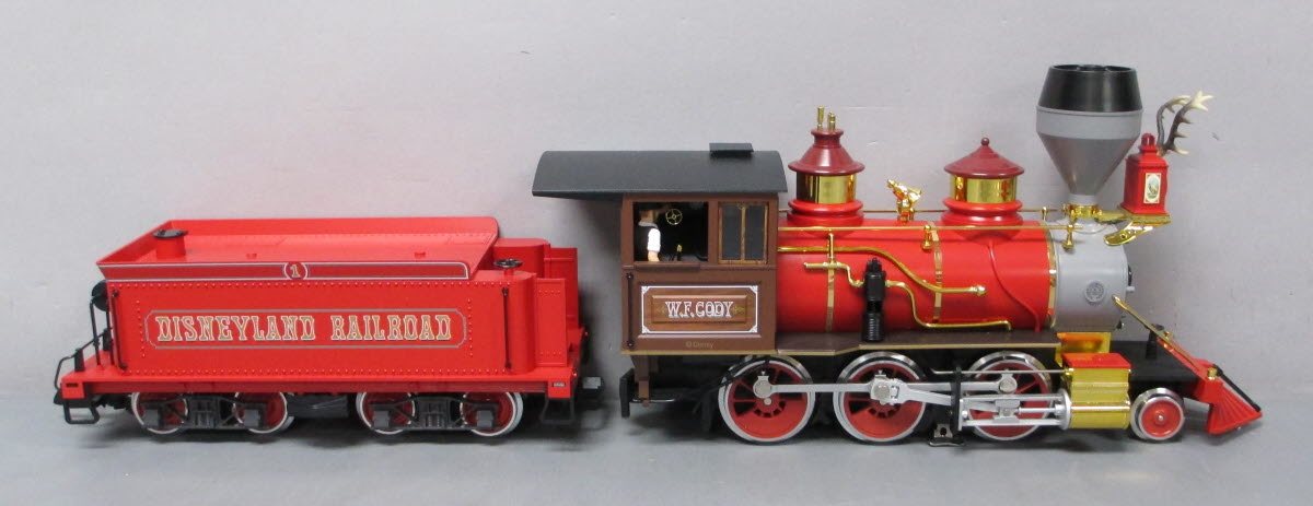 LGB 22185 G Gauge Disneyland RR "W.F. Cody" 2-6-0 Mogul Steam Loco & Tender