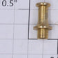 American Flyer 4000-6 Standard Wide Gauge Brass Flag Stanchion