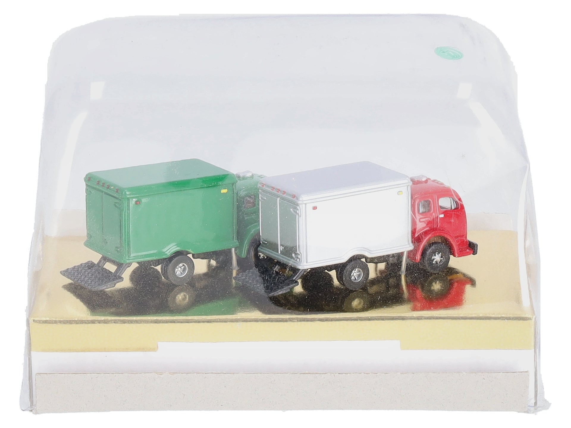 Classic Metal Works 50203 N Mini Metals 1953 White 3000 Box Truck (Pack of 2)