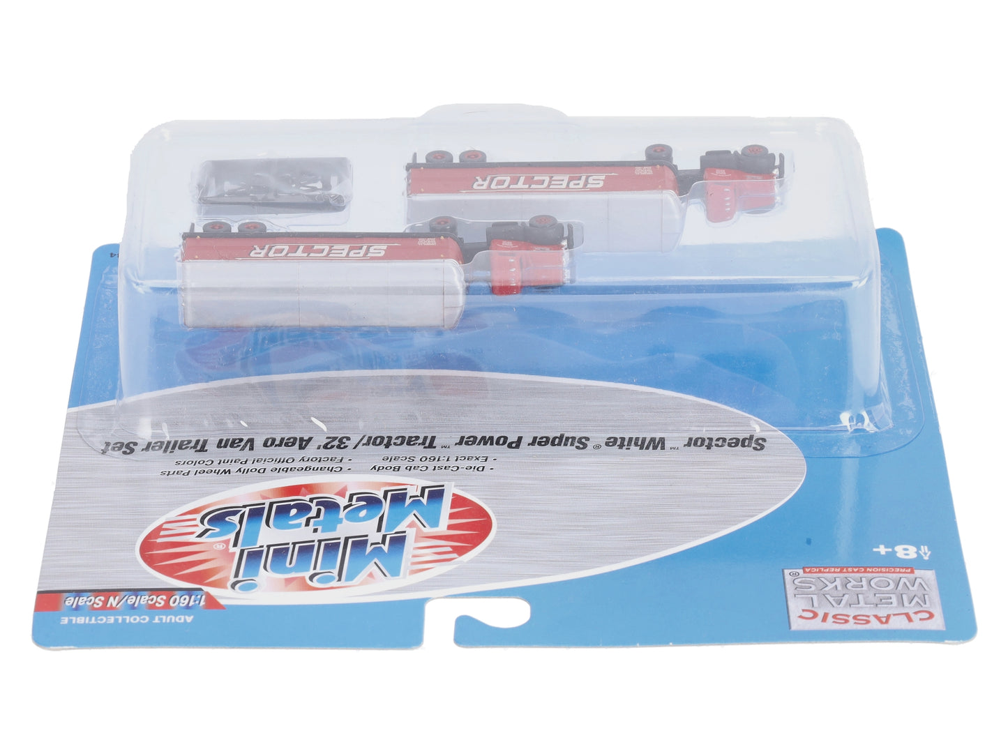 Classic Metal Works 51134 N Mini Metals Spector Tractor/Trailer (Pack of 2)