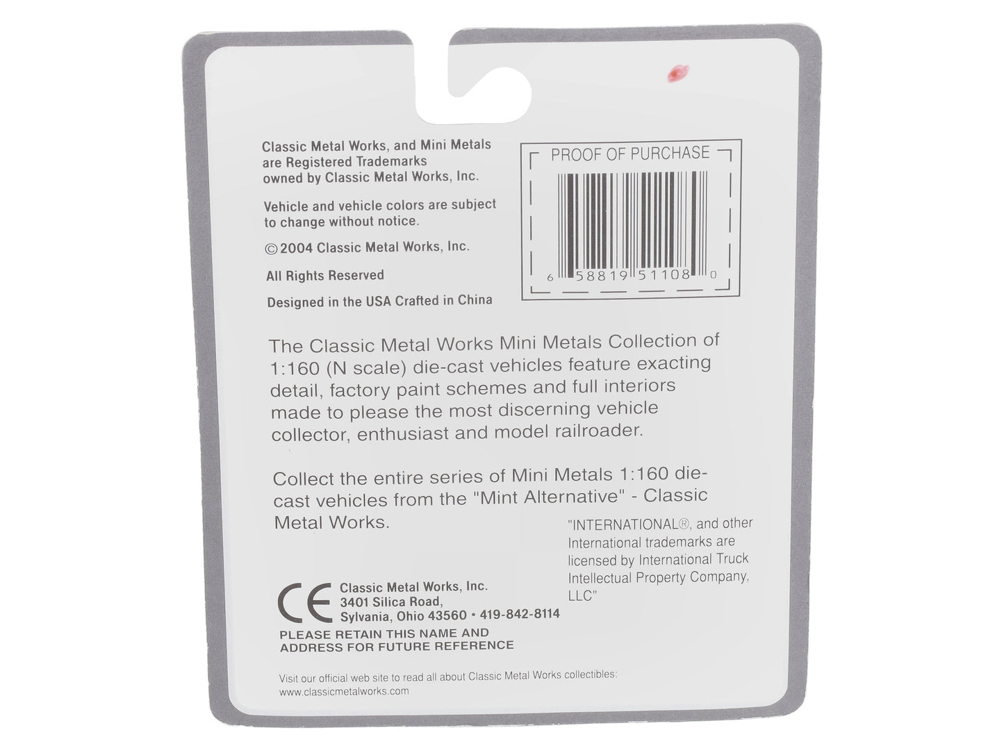 Classic Metal Works 51108 N Mini Metals Chicago Express Tractors (Pack of 2)