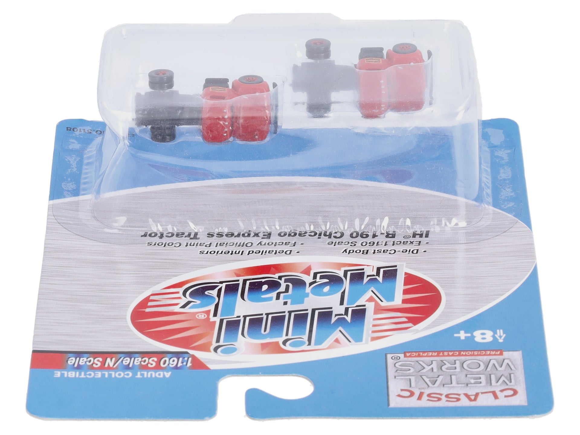 Classic Metal Works 51108 N Mini Metals Chicago Express Tractors (Pack of 2)