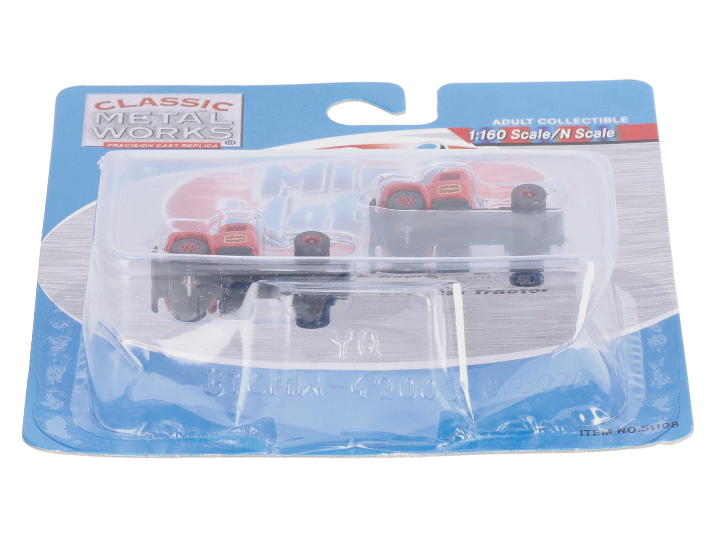 Classic Metal Works 51108 N Mini Metals Chicago Express Tractors (Pack of 2)