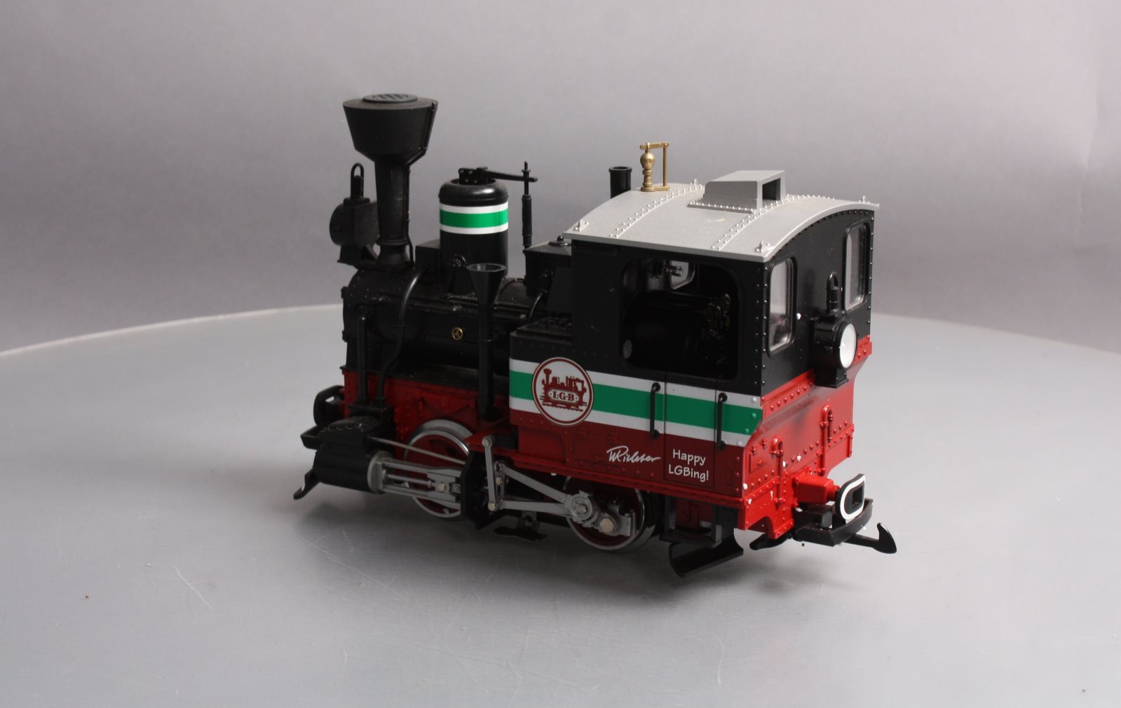 LGB 20214 G Scale Wolfgang Richter Tribute Steam Locomotive