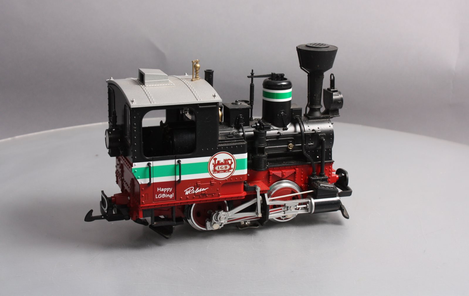LGB 20214 G Scale Wolfgang Richter Tribute Steam Locomotive