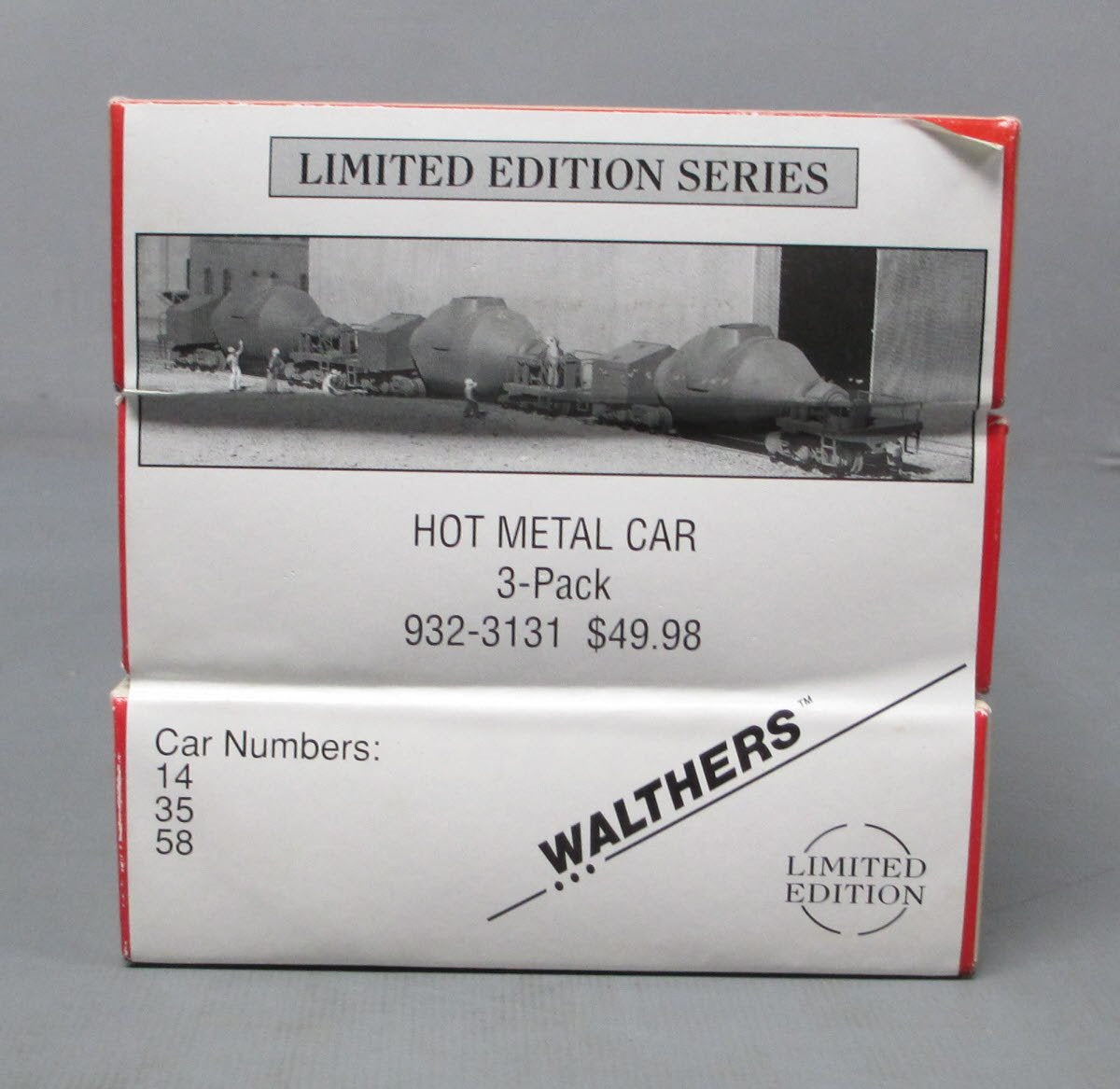 Walthers 932-3131 HO Hot Metal Car Kit (Set of 2)