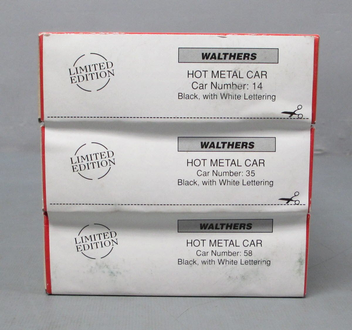 Walthers 932-3131 HO Hot Metal Car Kit (Set of 2) #35,#58