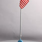 MTH 11-90078 O American Flyer Old Glory Flag Pole & Base w/ American Flag #2050