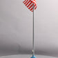 MTH 11-90078 O American Flyer Old Glory Flag Pole & Base w/ American Flag #2050
