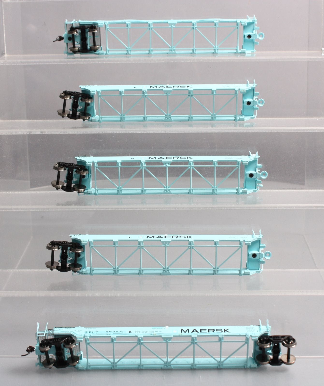 Athearn 95046 HO SFLC Maxi I/Early Ready-To-Run #1 (Pack of 5) LN/Box