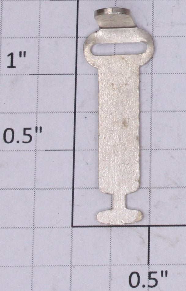 American Flyer AFO-3000-3N Nickel 1-5/16" Hook Type Coupler w/ Twist Tab