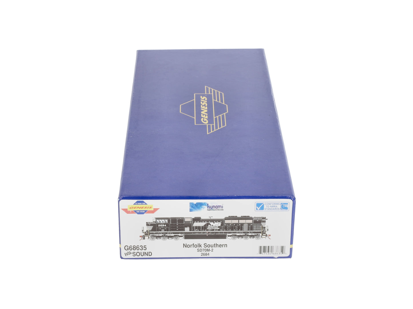 Athearn G68635 HO Norfolk Southern SD70M-2 with DCC & Sound #2684