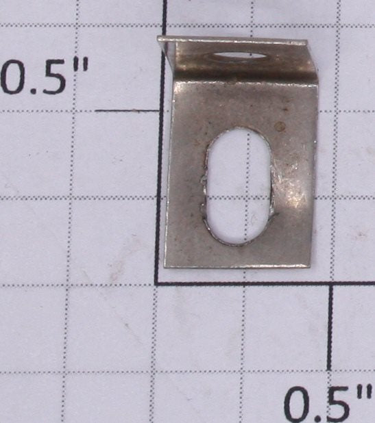 Gilbert 1931-10 Right Angle Nickel Bracket for Hudson Erector Locomotive