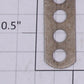 Gilbert 1931-11 Bent 5-Hole Metal Strip  for Hudson Erector Locomotive