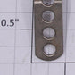 Gilbert 1931-11 Bent 5-Hole Metal Strip  for Hudson Erector Locomotive