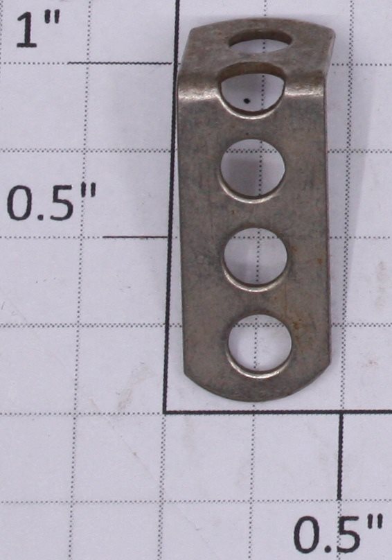 Gilbert 1931-11 Bent 5-Hole Metal Strip  for Hudson Erector Locomotive