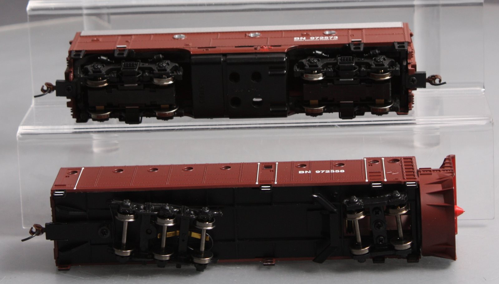Athearn 93820 HO Burlington Northern Rotary Snowplow #972558