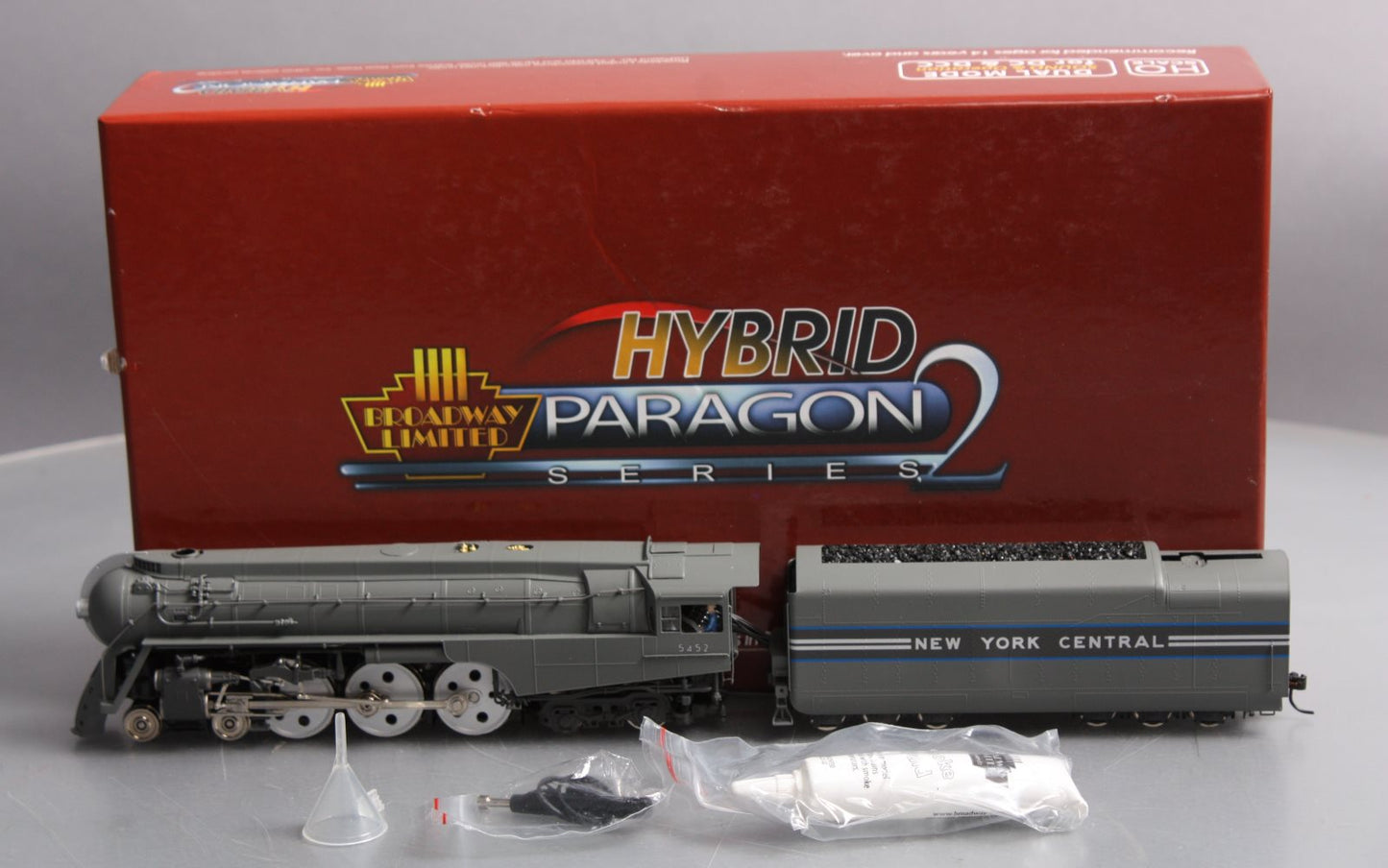 Broadway Limited 1146 HO NYC Class J3a 4-6-4 Dreyfuss Steam Locomotive #5452
