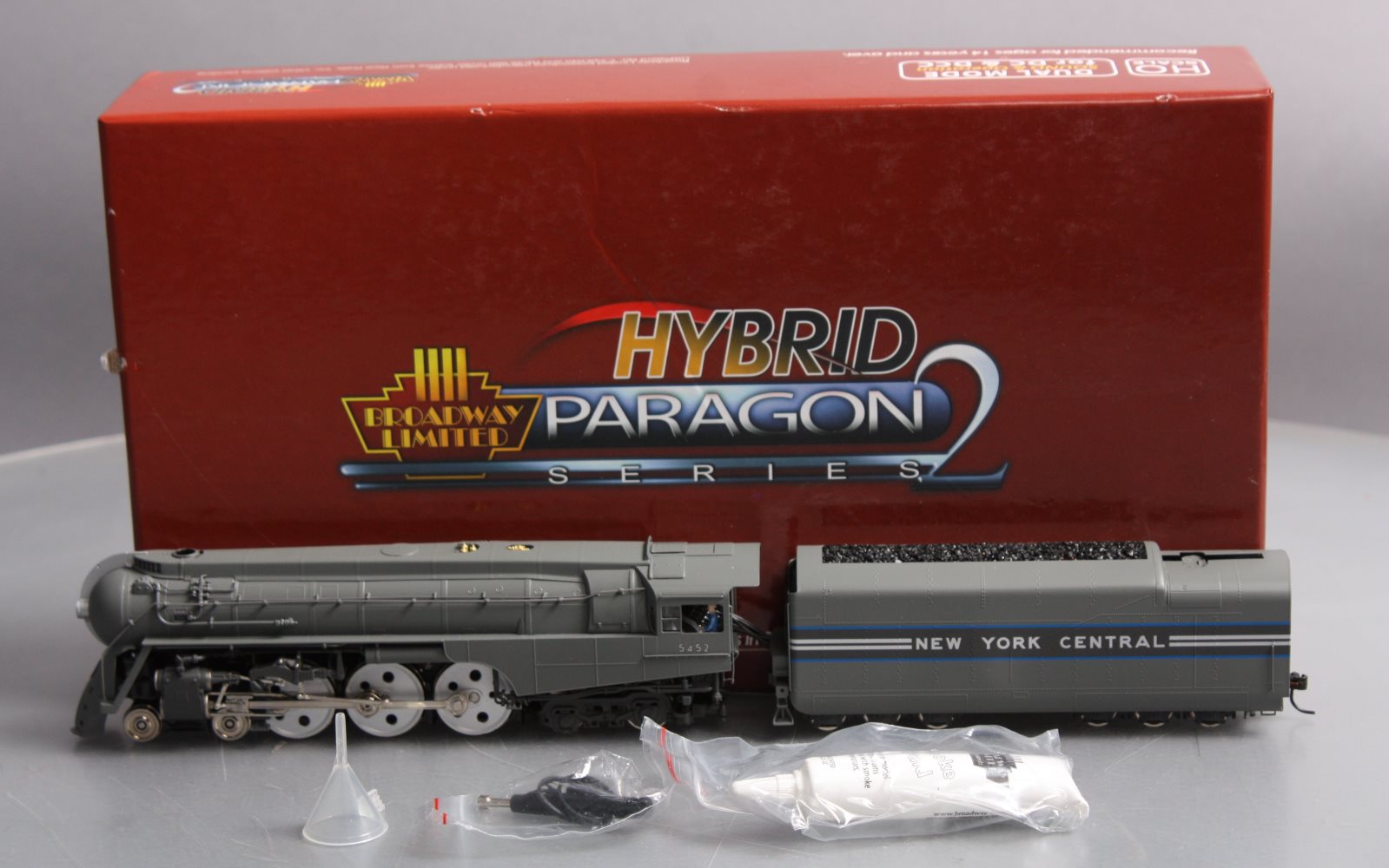 Broadway Limited 1146 HO NYC Class J3a 4-6-4 Dreyfuss Steam Locomotive #5452