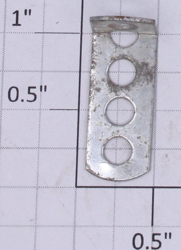 Gilbert 1931-11 Bent 5-Hole Metal Strip  for Hudson Erector Locomotive