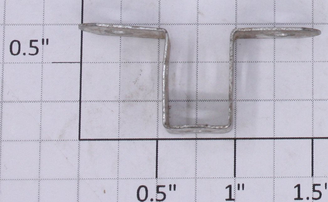 Gilbert 1931-13 Nickel M Bracket for Hudson Erector Locomotive-
