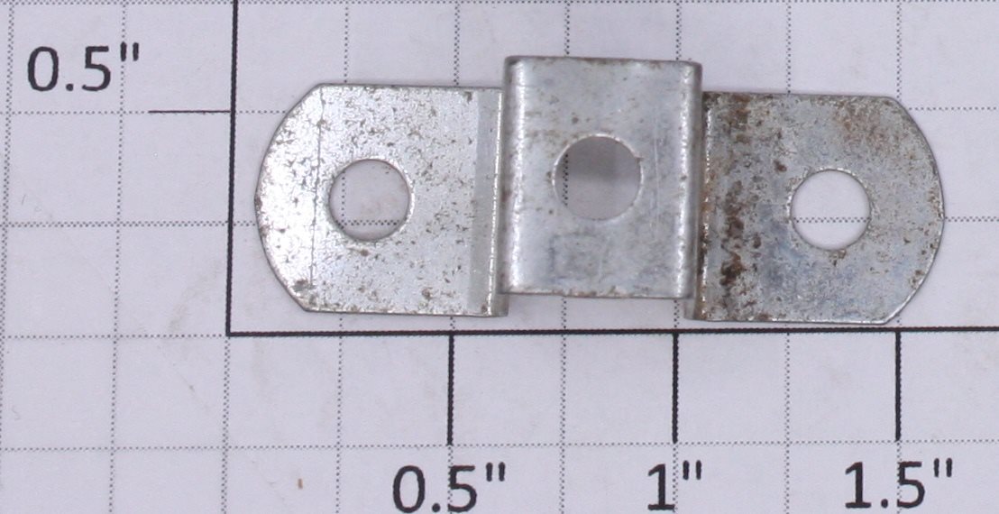Gilbert 1931-13 Nickel M Bracket for Hudson Erector Locomotive-