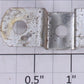 Gilbert 1931-13 Nickel M Bracket for Hudson Erector Locomotive-
