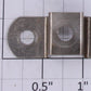 Gilbert 1931-13 Nickel M Bracket for Hudson Erector Locomotive-
