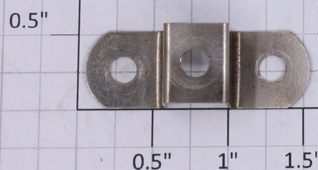 Gilbert 1931-13 Nickel M Bracket for Hudson Erector Locomotive-