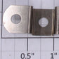 Gilbert 1931-13 Nickel M Bracket for Hudson Erector Locomotive-